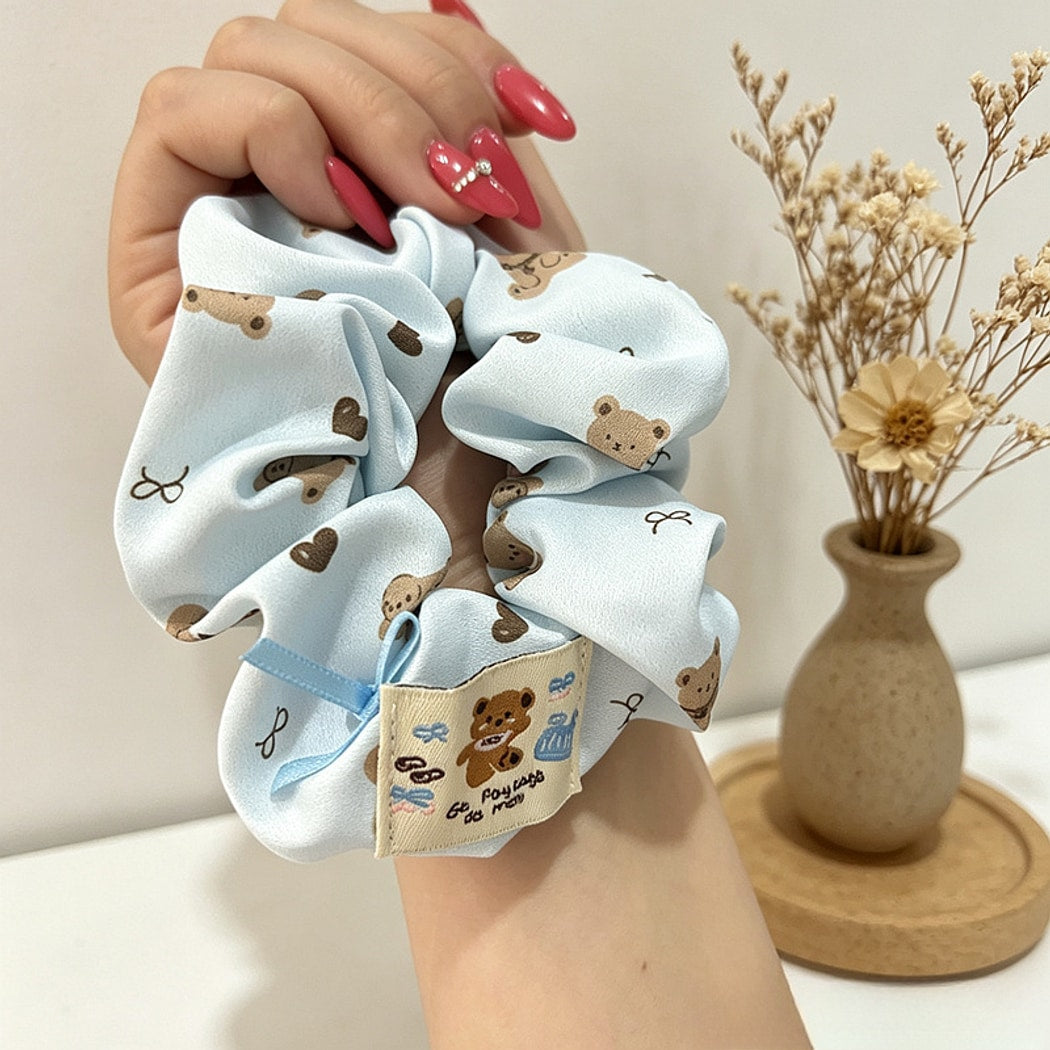 Gifty - Cute Printed Everyday Ponytail Scrunchie
