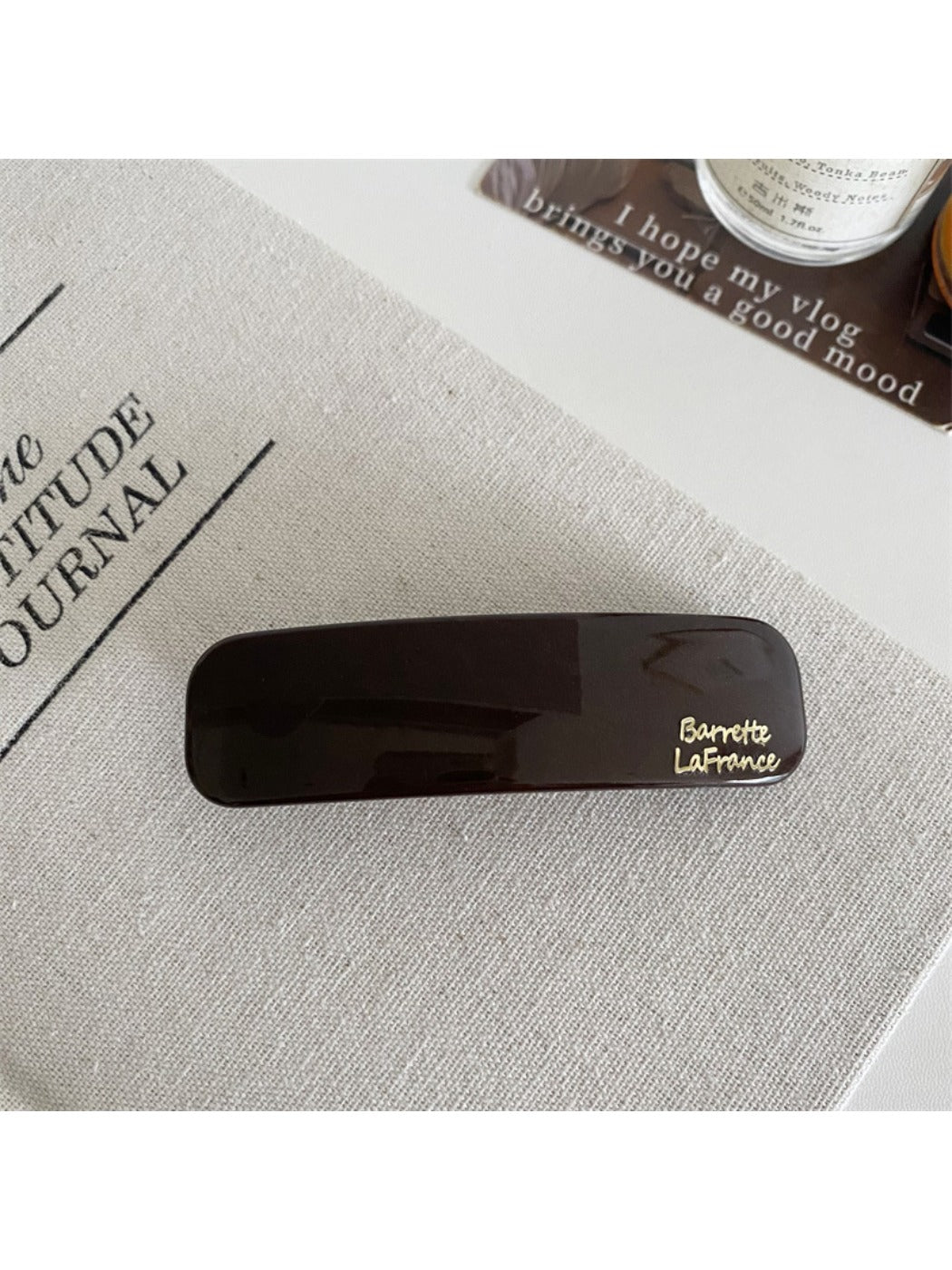 Beau - Rectangular Vintage Style Hair Clip