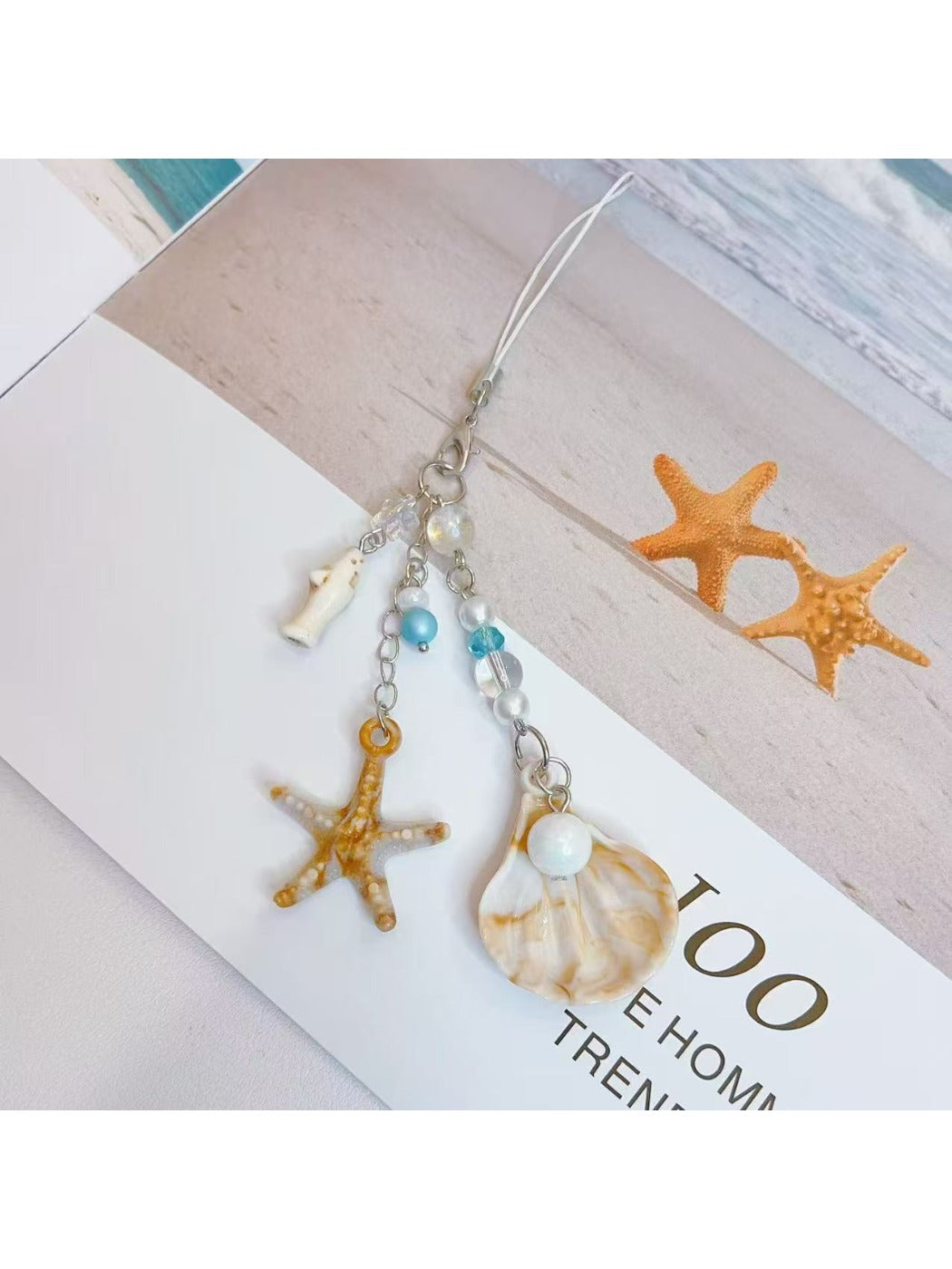 Keypus - Vacation Style Ocean Motif Keychain
