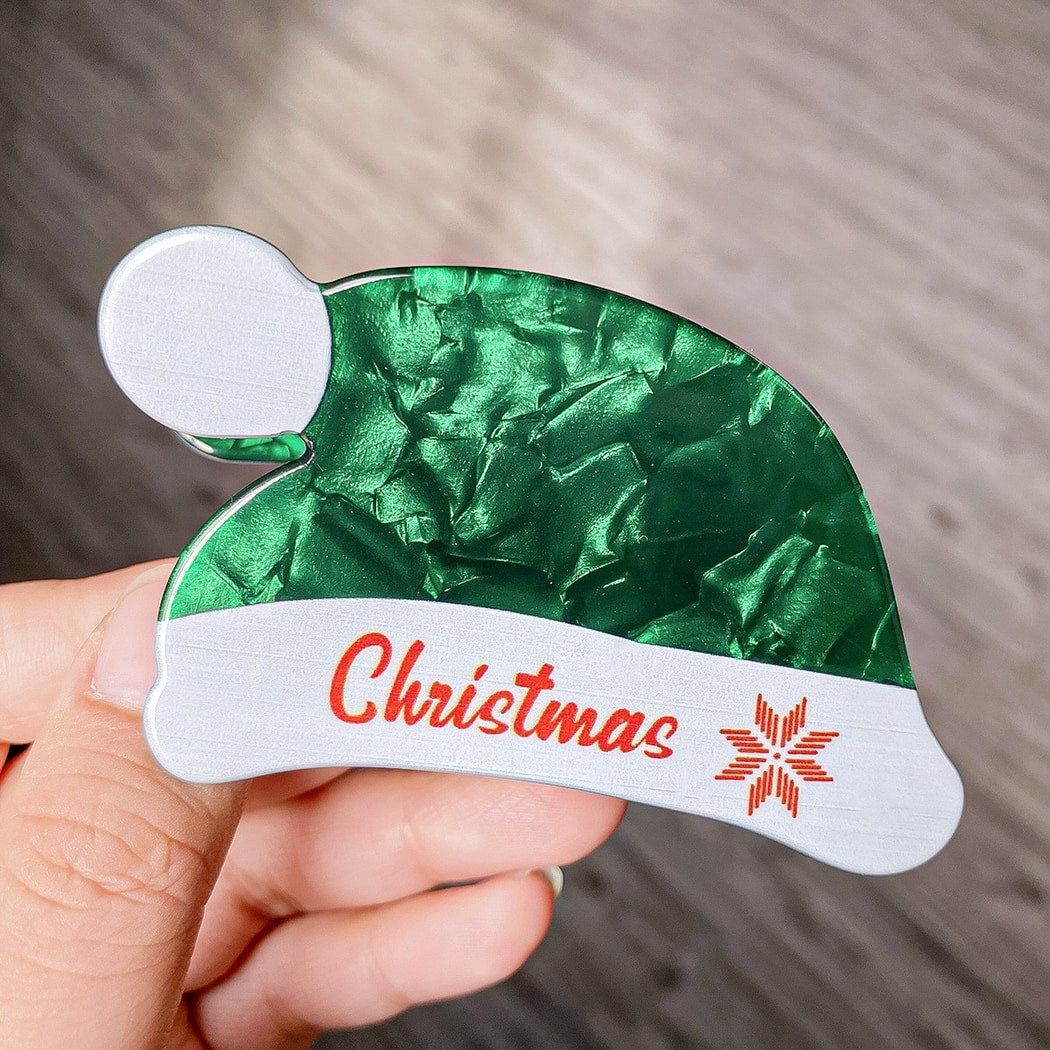 Beau - Cute Glitter Christmas Claw Clip