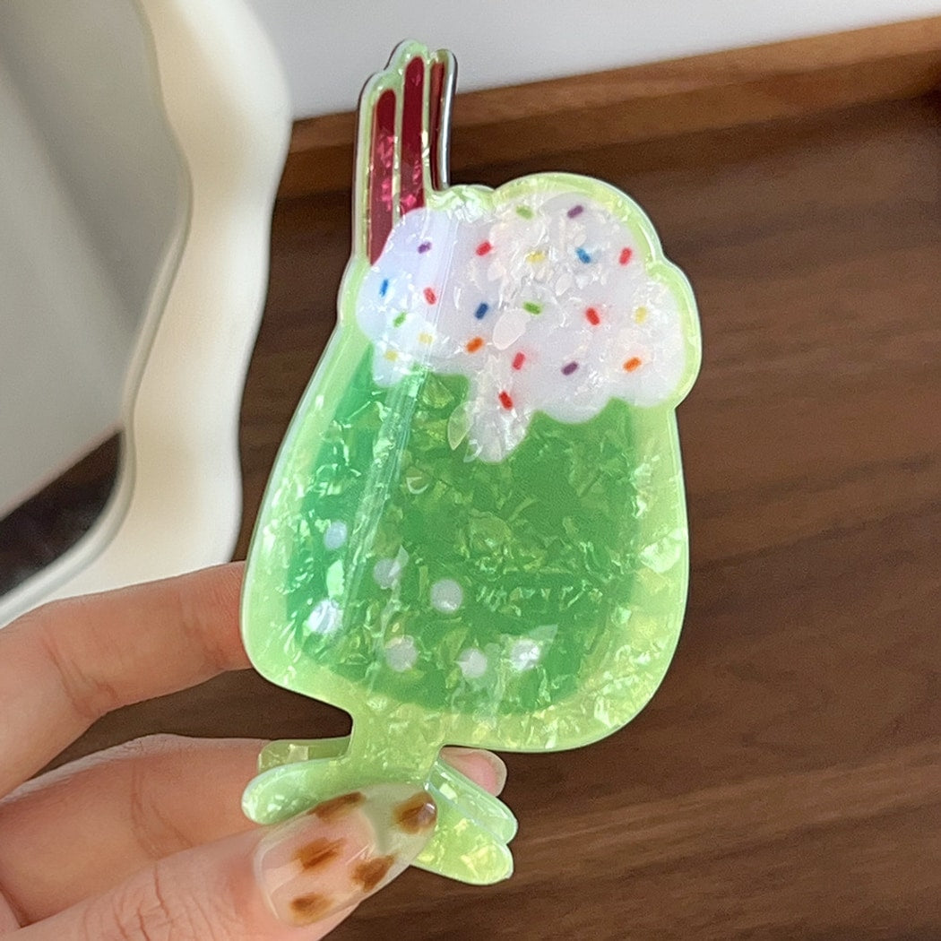 Beau - Sweet Style Fruit Cup Design Claw Clip