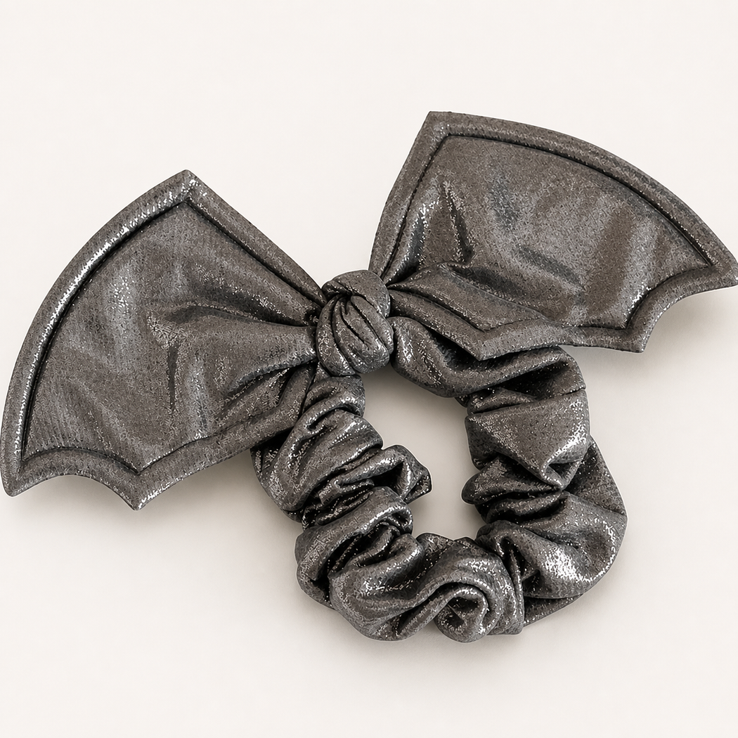 Halloween Bat Bow Scrunchie Set variant image