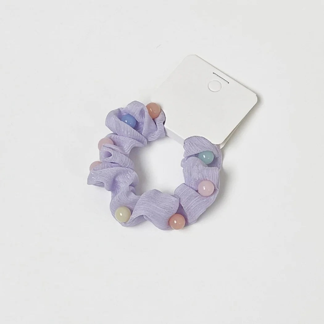 Gifty - Colorful Beaded Scrunchie
