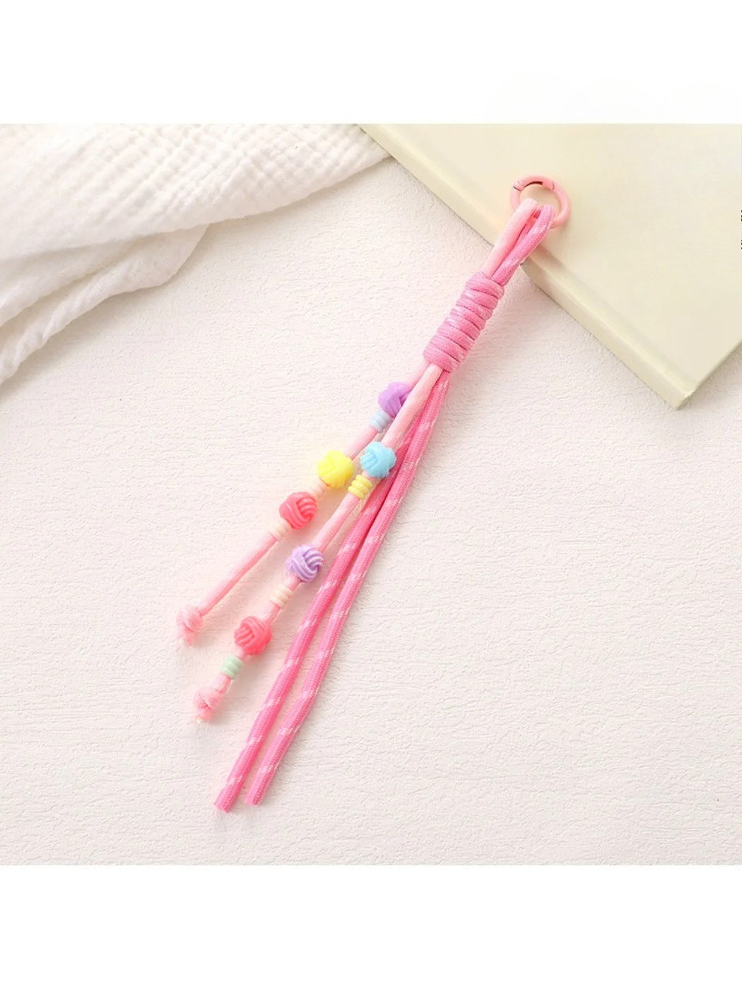Keypus - Candy-Colored Beaded Chain Keychain