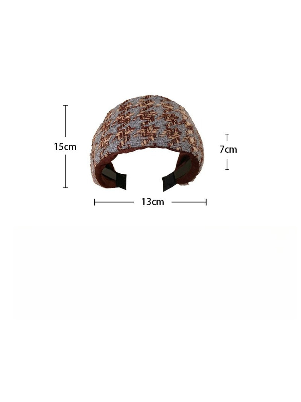 Beau - Knitted Thickened Crown Wide Headband