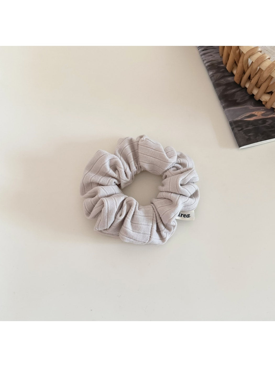Gifty - Ribbed Knit Polyester Scrunchie