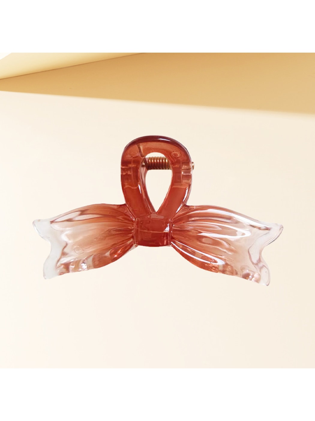 Beau - Sweet Style Bow Shaped Gradient Claw Clip