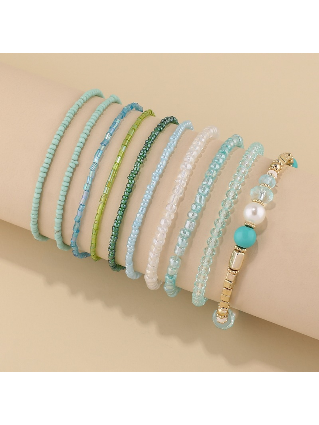 Lovra - Bohemian Multilayer Beaded Bracelet