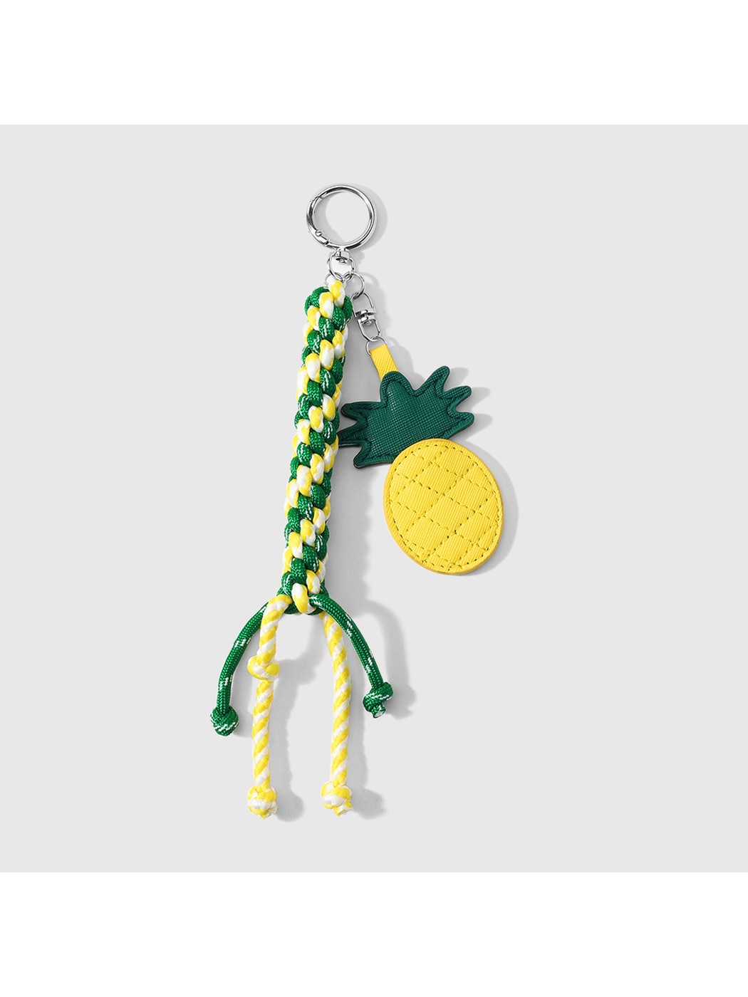 Keypus - Y2K Style Peach Pineapple Bag Pendant Keychain