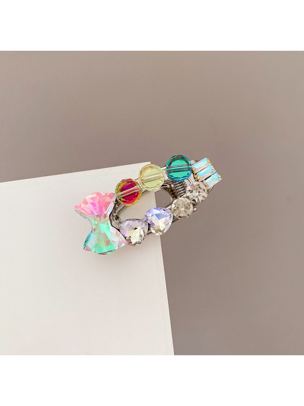 Beau - Adorable Colorful Geometric Hair Clip