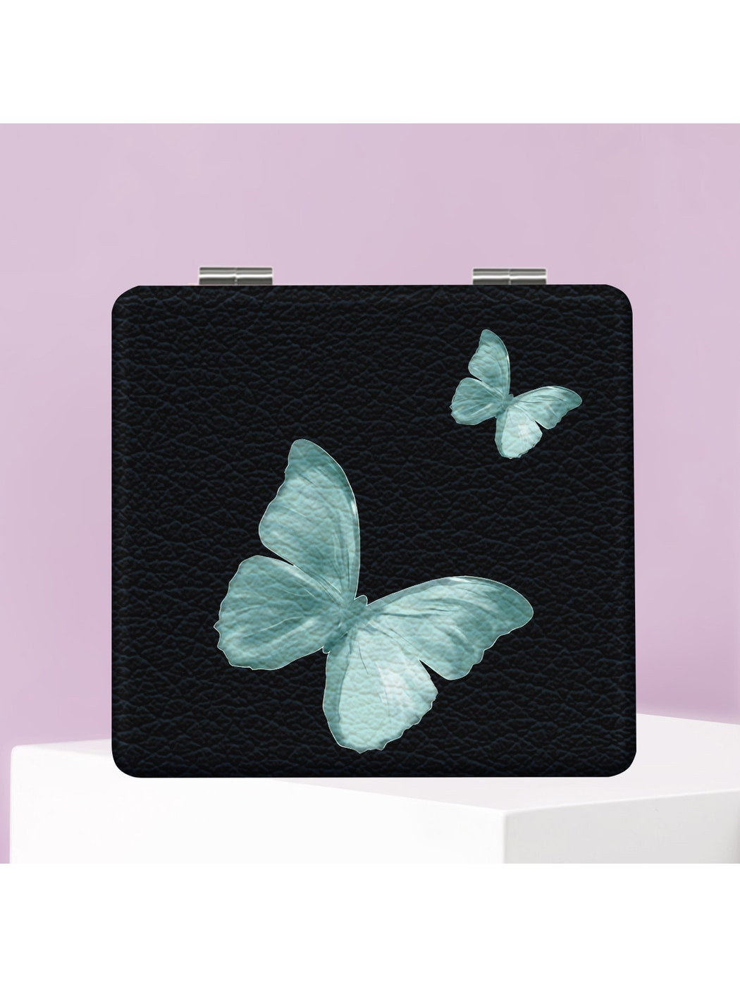 Mirroray - Decorative Butterfly Print Portable Mirror