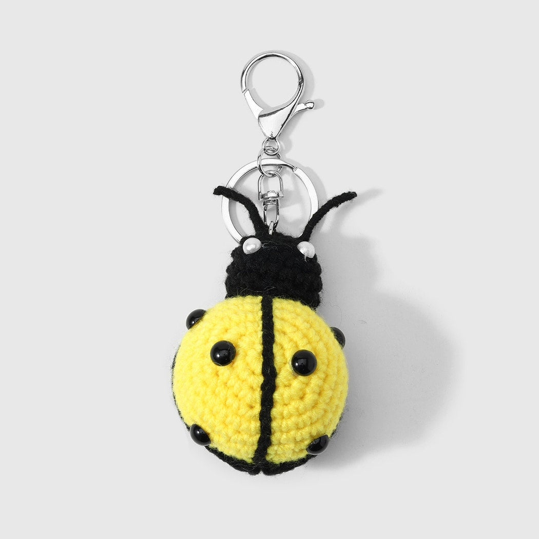 Keypus - Cute Cartoon Ladybug Keychain