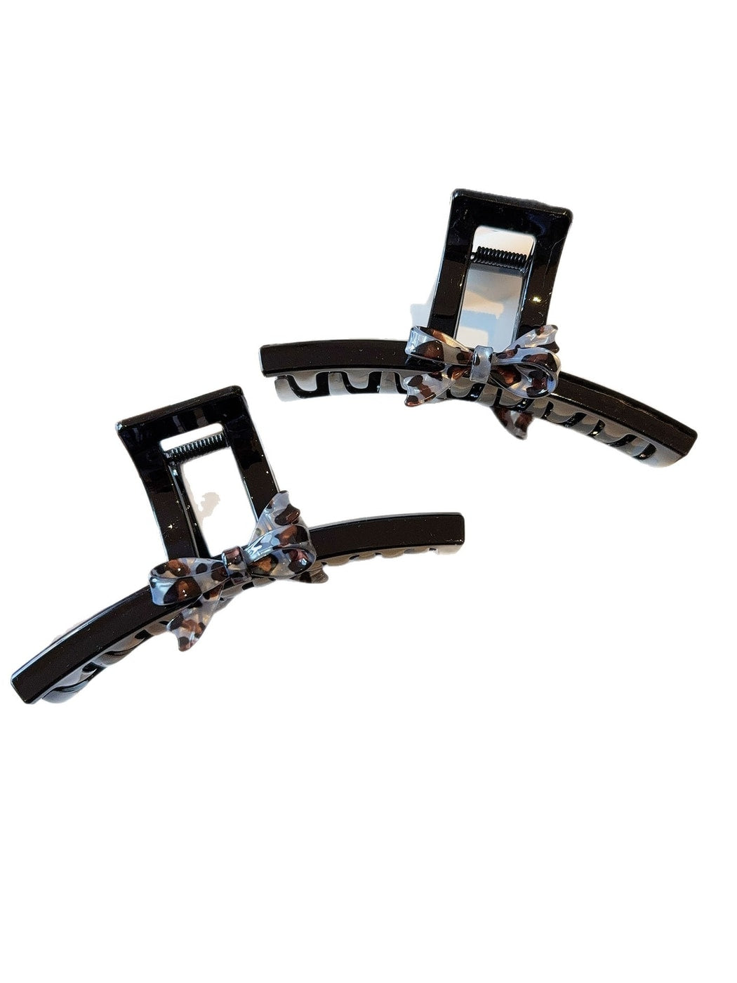 Beau - Acetate Bow Design Hair Claw Clip