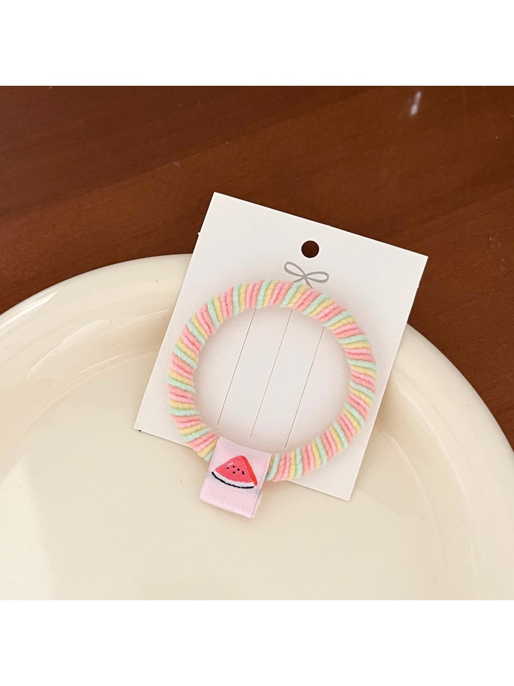 Gifty - Colorful Fruit Pattern Hair Ties for Women