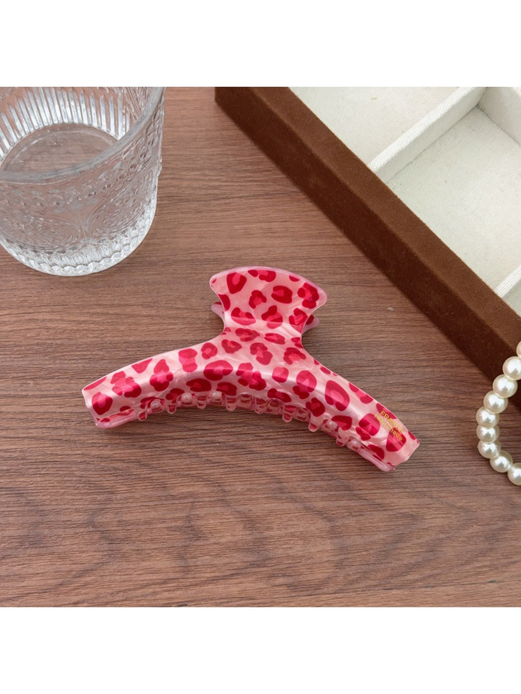 Beau - Elegant Leopard Print Hair Clip