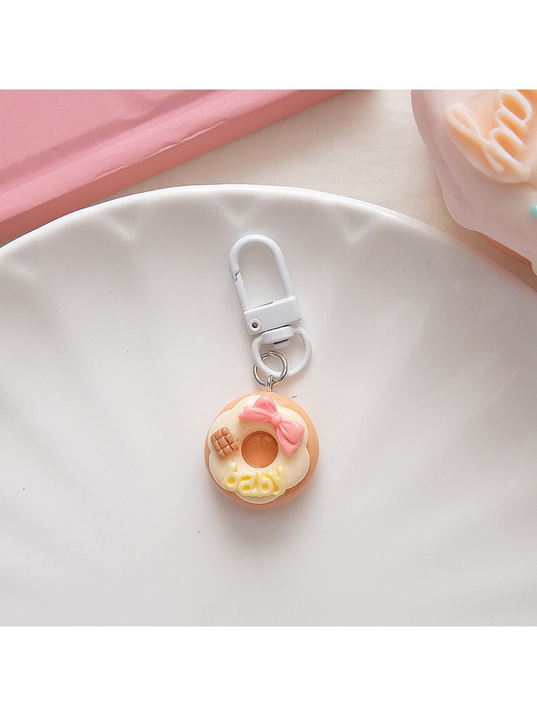 Keypus - Cute Fruit Donut Keychain