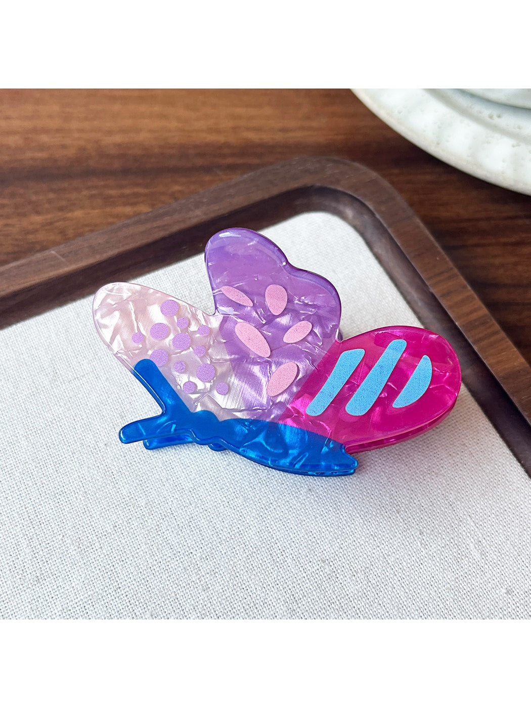 Beau - Decorative Butterfly Shape Fashion Claw Clip