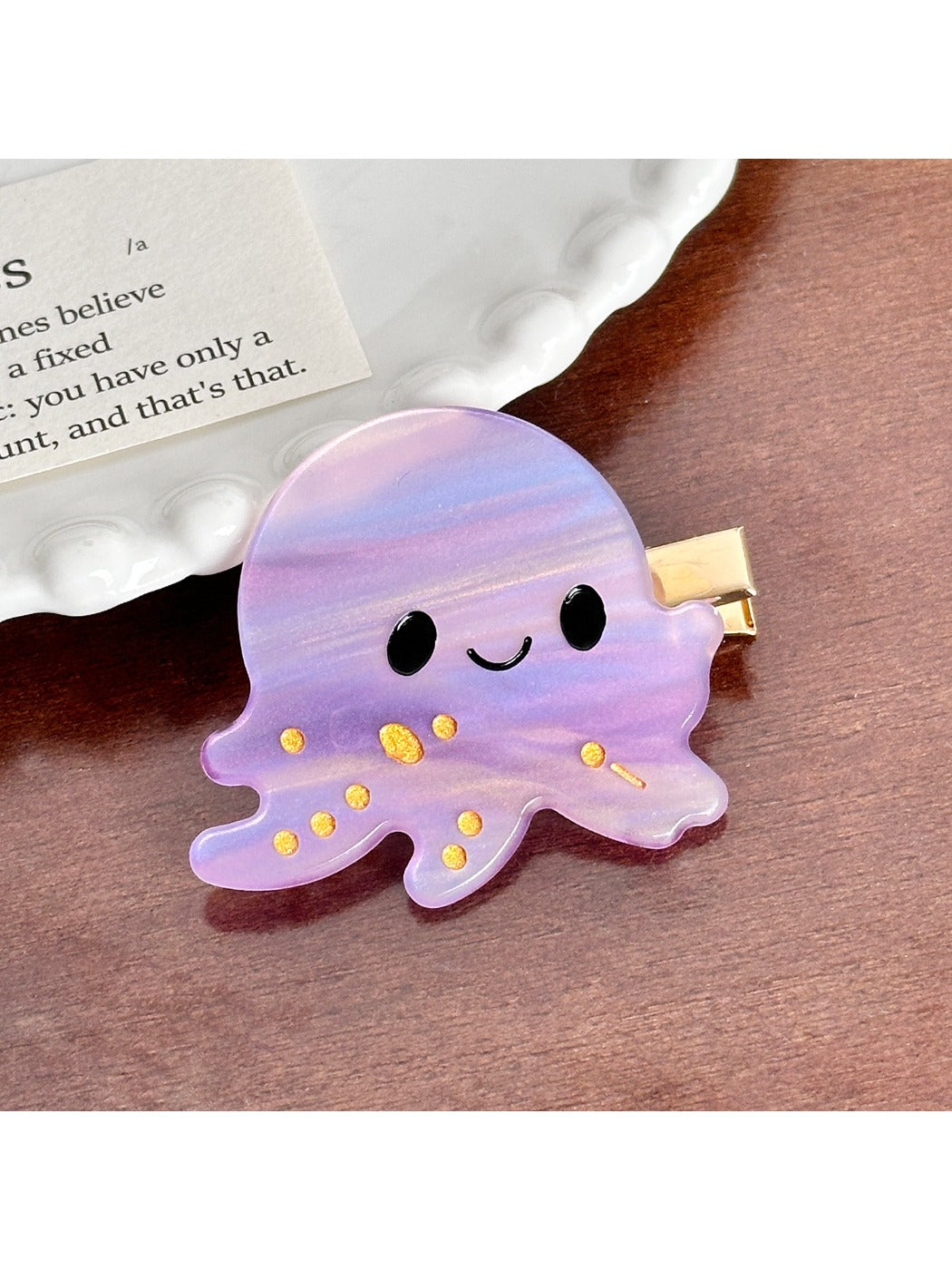 Beau - Ocean Wind Series Acetate Hair Clip