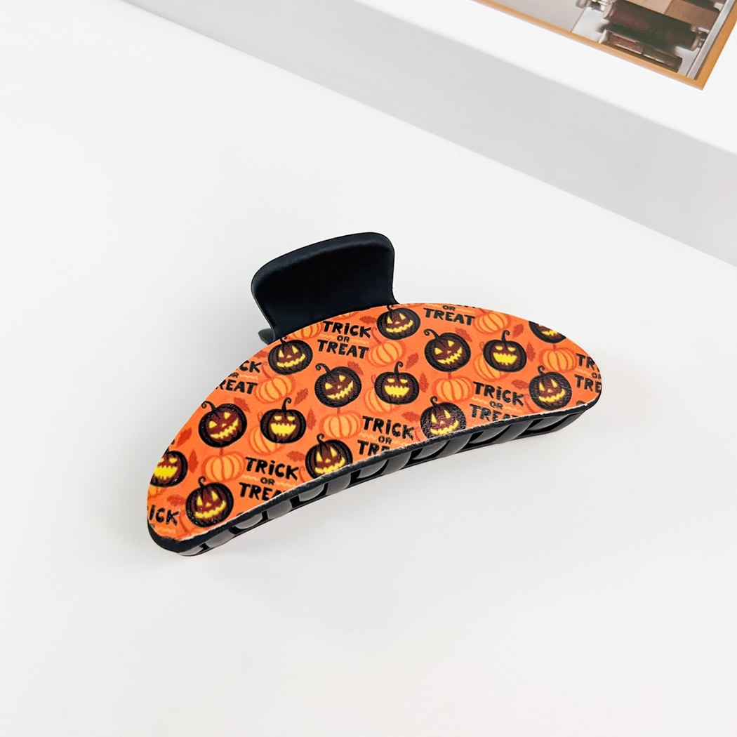 Beau - Novelty Halloween Pattern Claw Clip