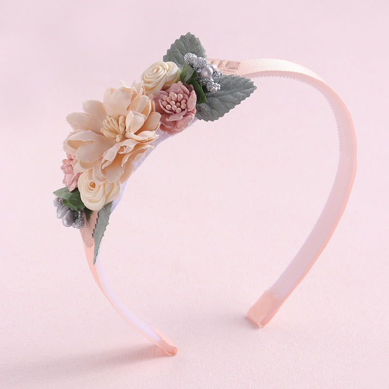 Artificial Flower Headband