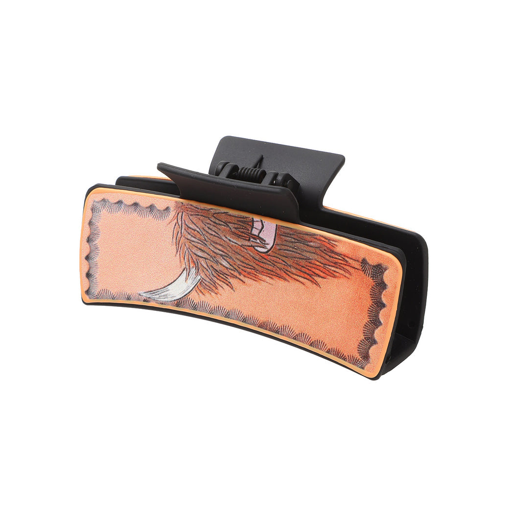 Beau - Western Cactus Motif Hair Claw