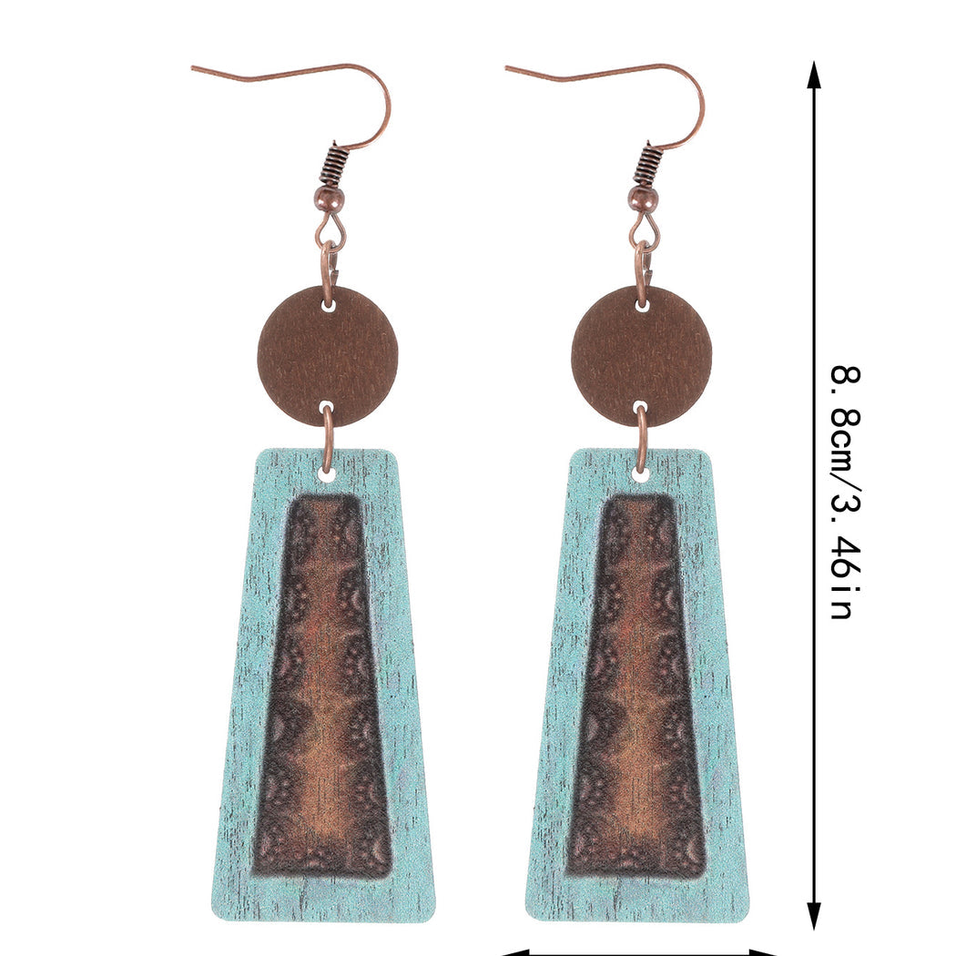 Earedge - Western Floral Arch Earrings