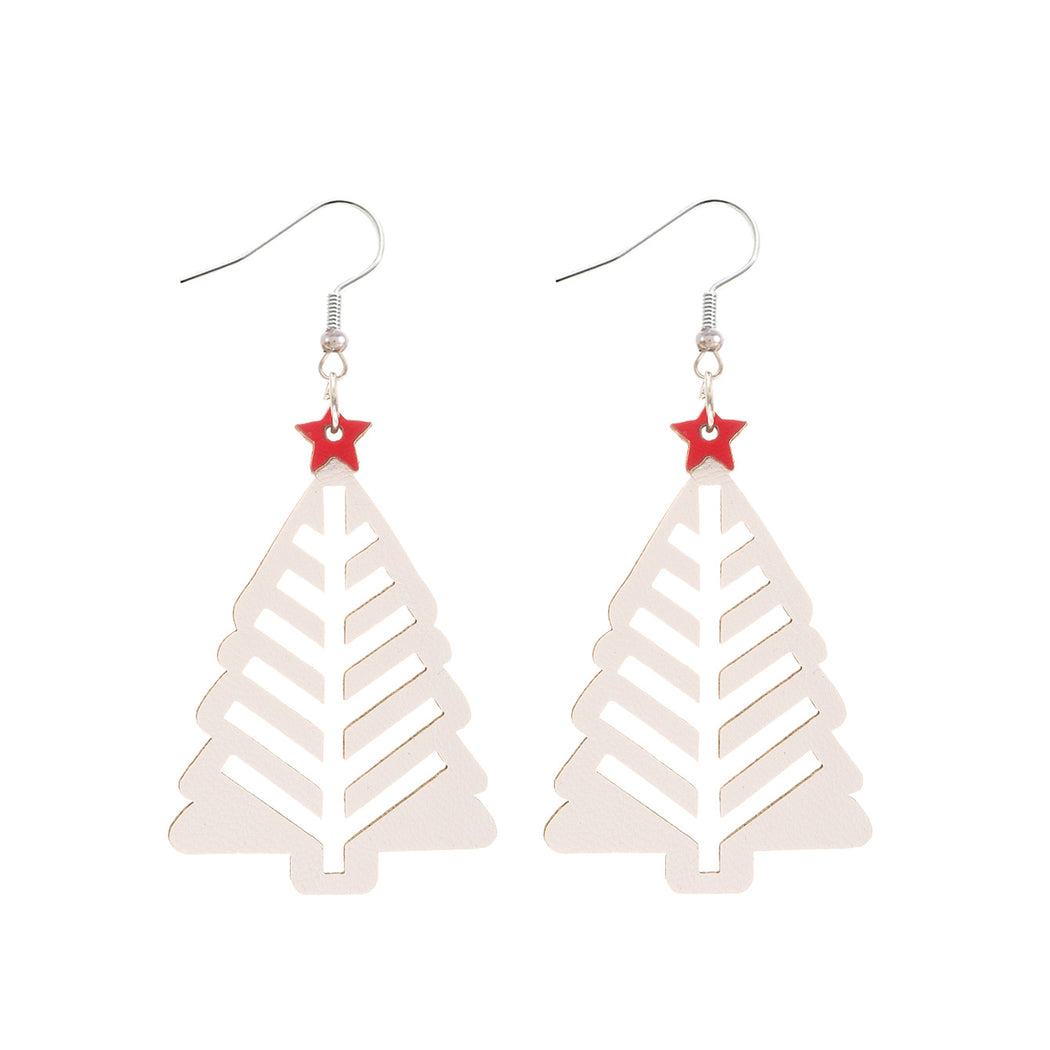 Earedge - Christmas Snowman Drop Earrings