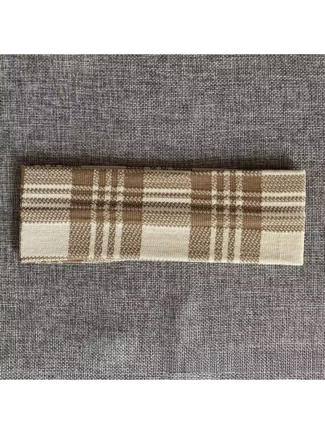 Gifty -Trendy Plaid Headband Hair Accessory