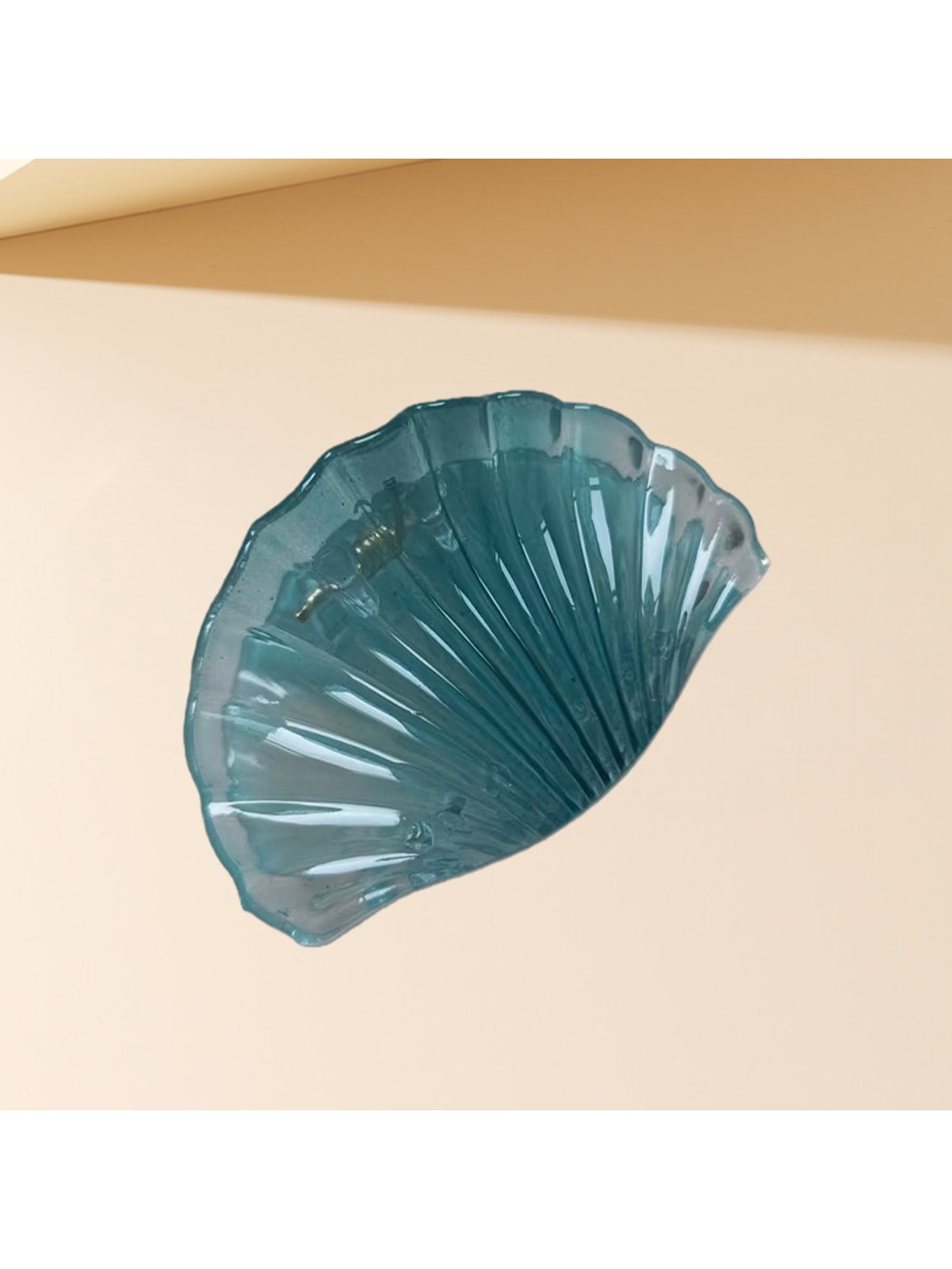 Beau - Gradient Ocean Style Scallop Shape Claw Clip