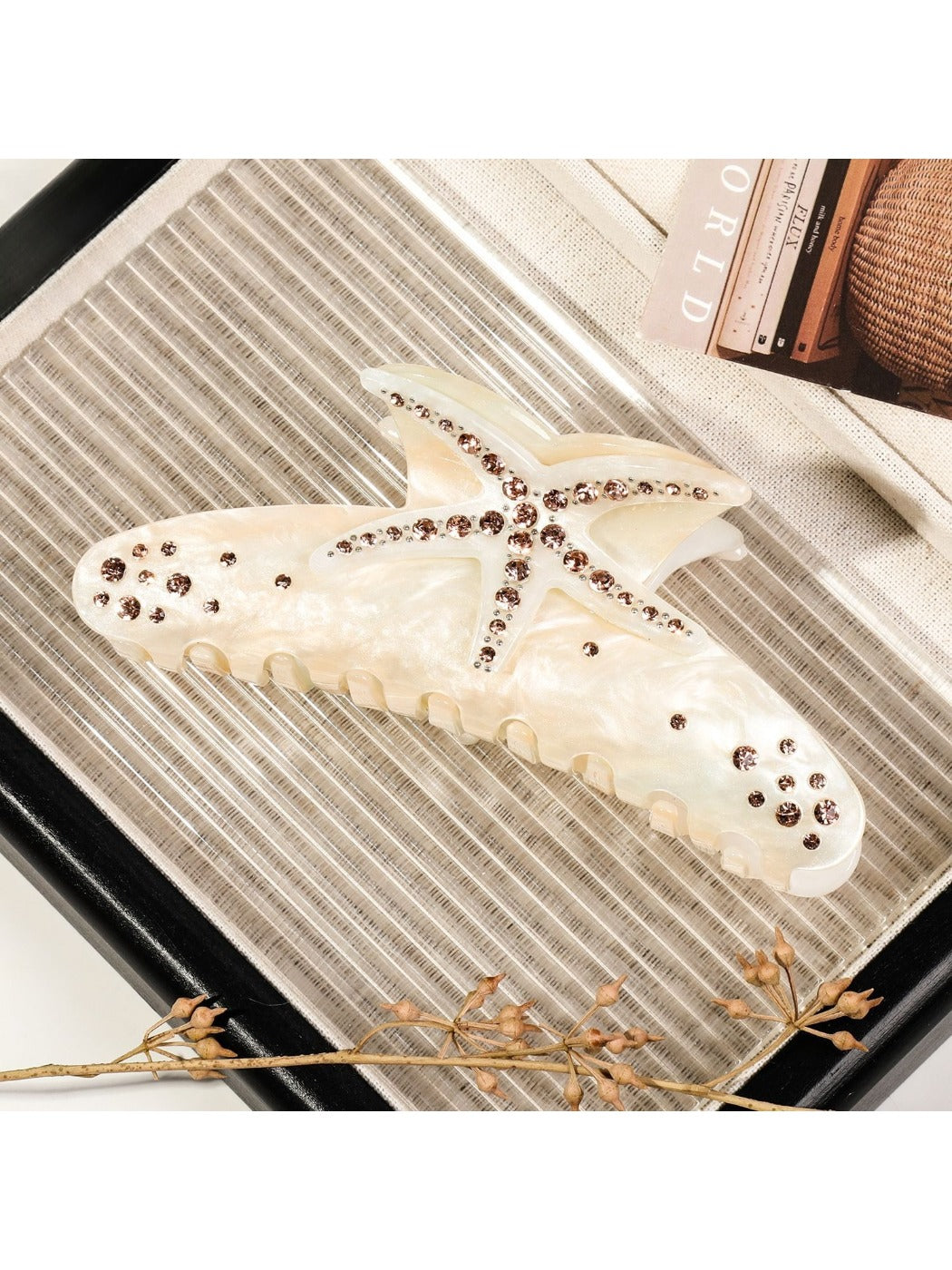 Beau - Acetate Starfish Hair Clip