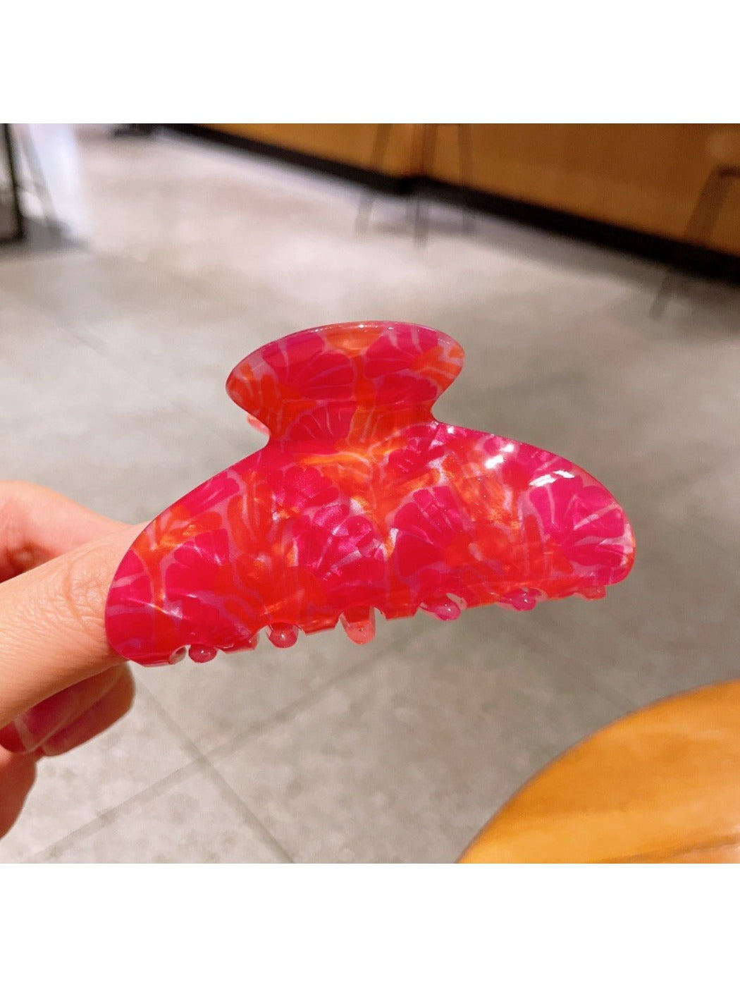 Beau - Colorful Half Circle Claw Clip