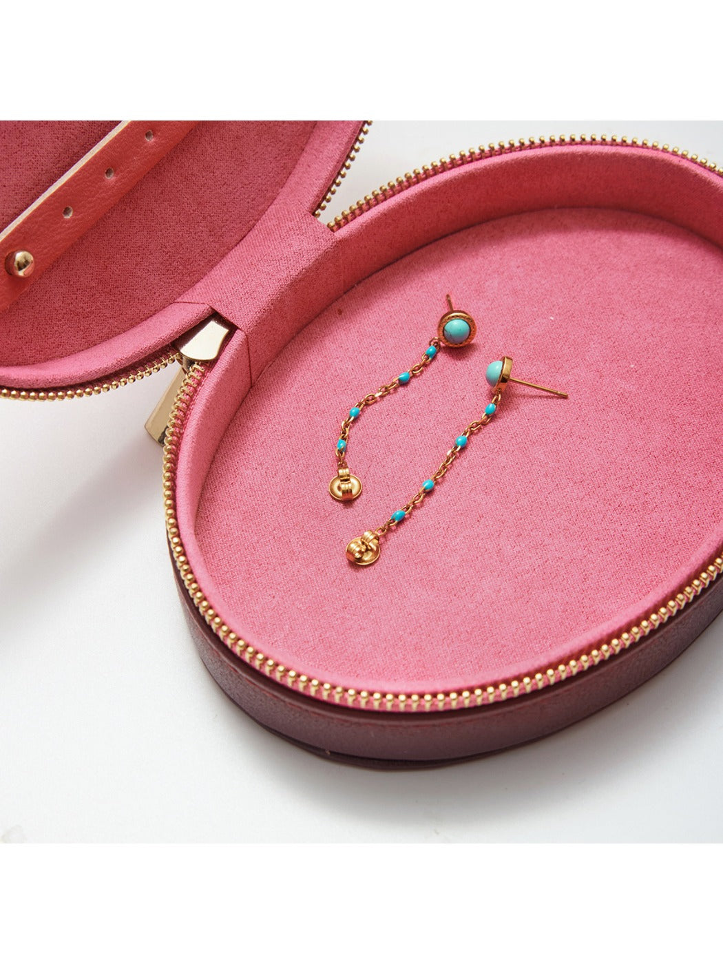 Earedge - Vintage Blue Tassel Earrings