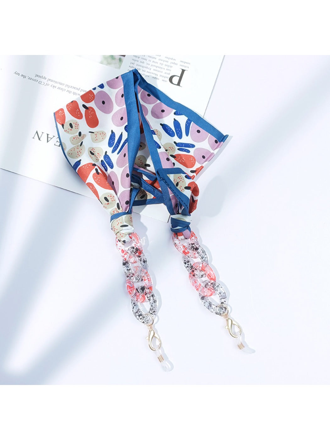 Velra - Elegant Ribbon Eyeglass Strap