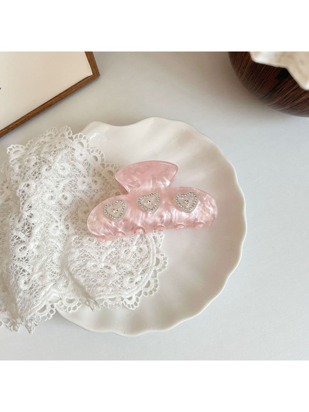 Beau - Sweet Heart Pattern Hair Clip