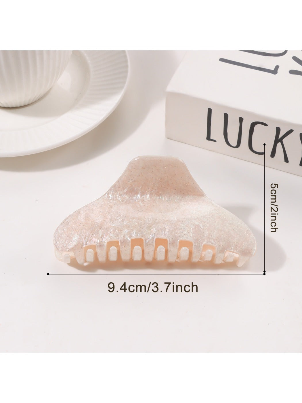 Beau - Stylish Crescent Shaped Hair Claw Clip