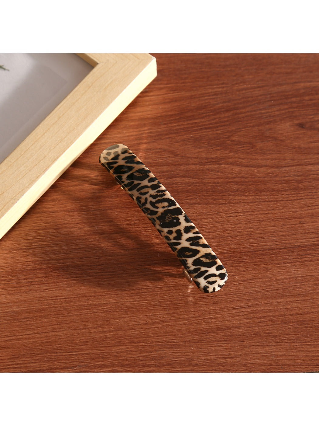 Beau - Vintage Leopard Print Hair Clip