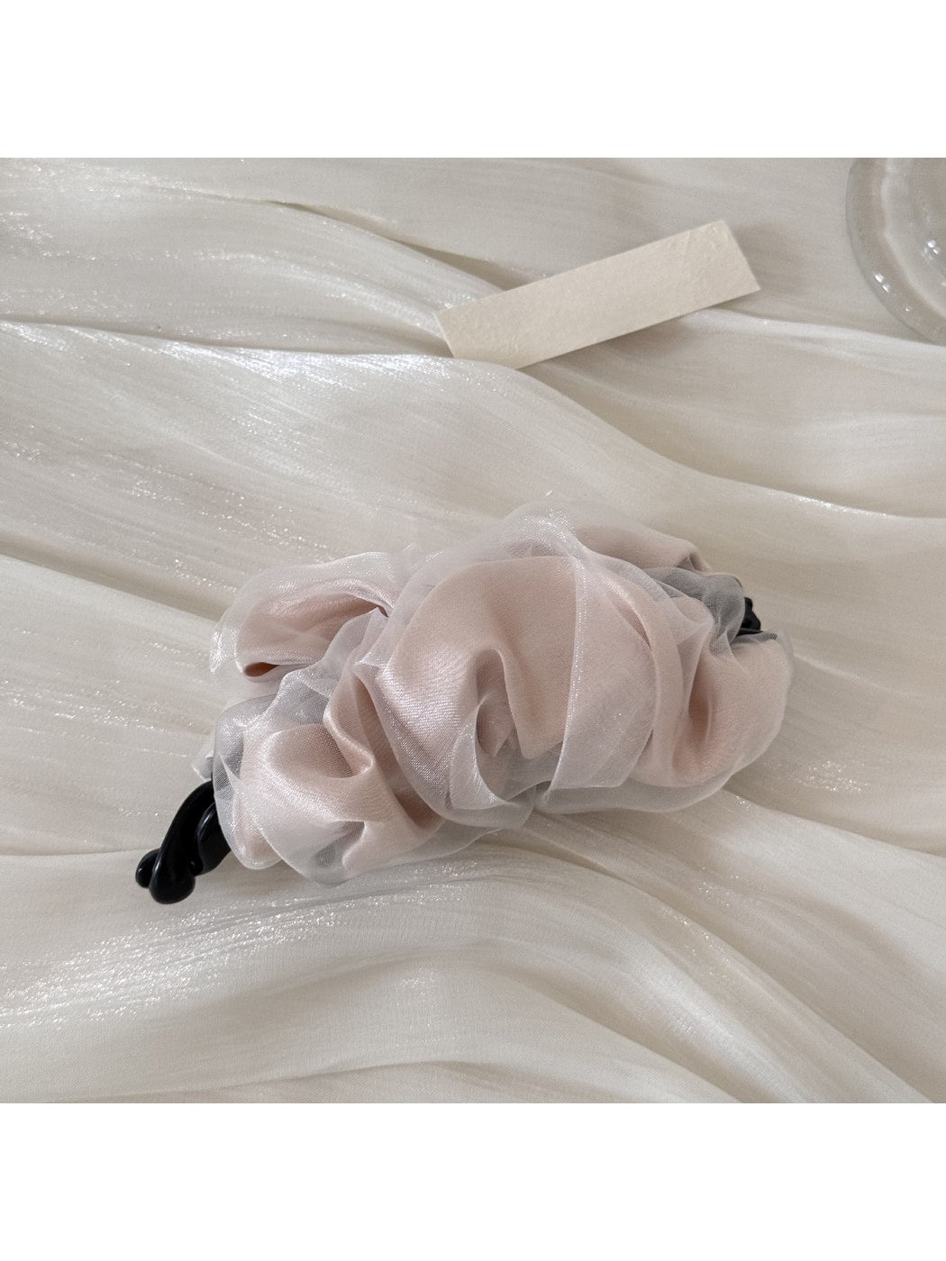 Beau - Double Layer Mesh Bubble Banana Clip