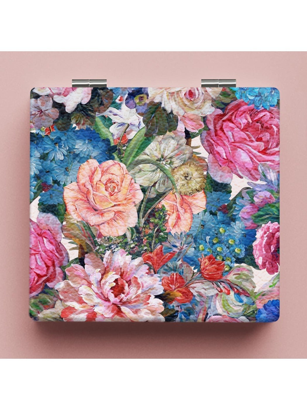 Mirroray - Oil Painting Illustration Square Vanity Mirror