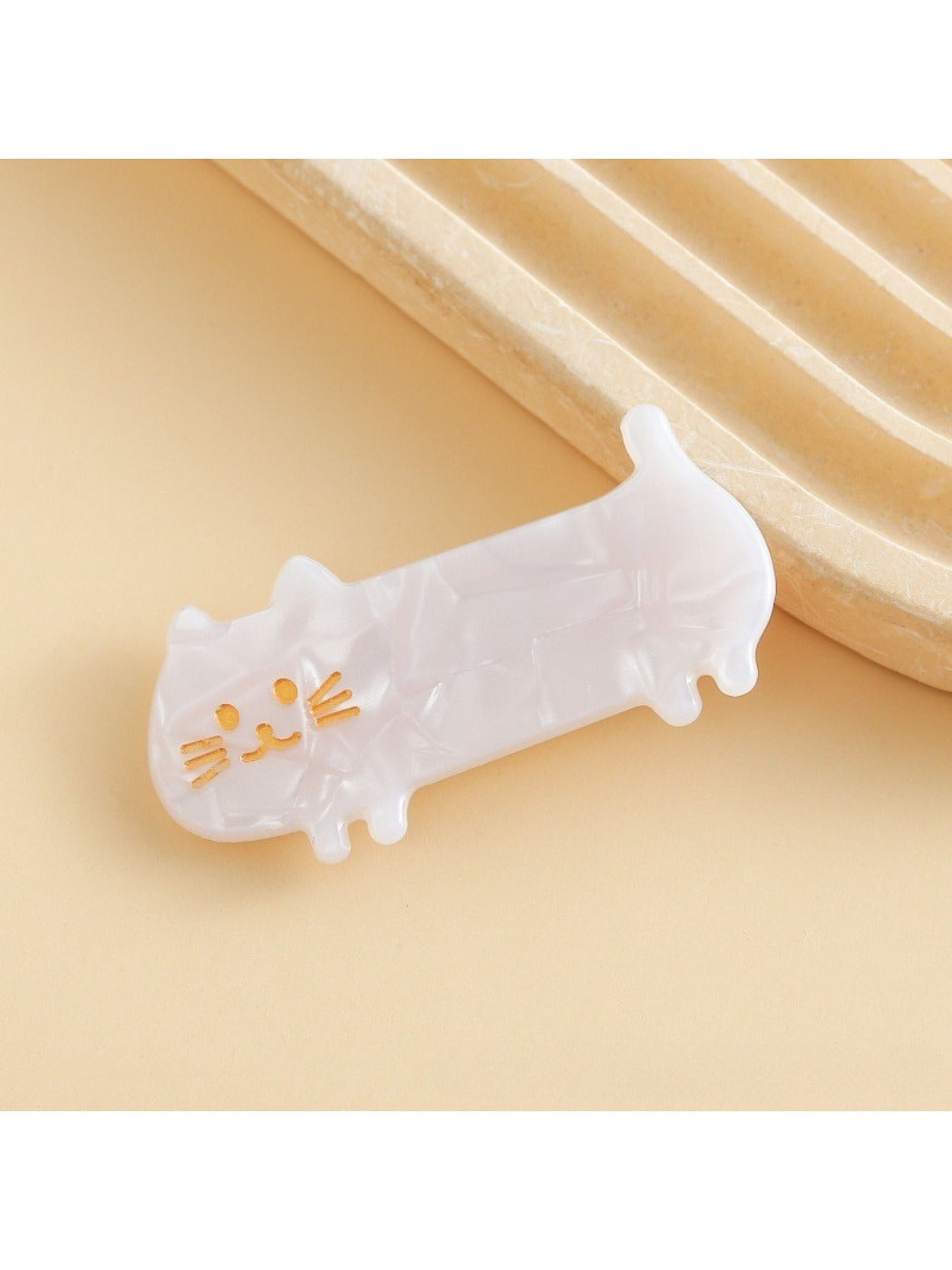 Beau - Whimsical Kitten Shaped Hair Clip
