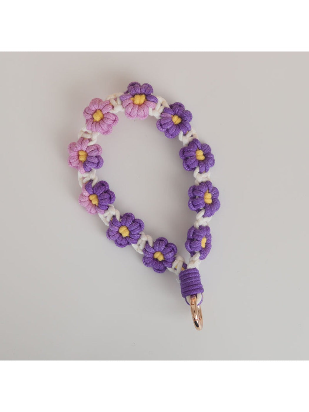 Keypus - Gradient Daisy Flower Keychain for Keys