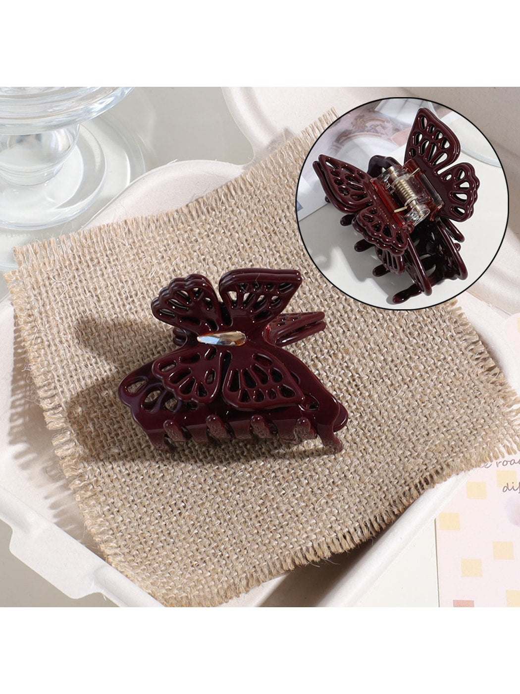 Beau - Sweet Style Openwork Butterfly Claw Clip