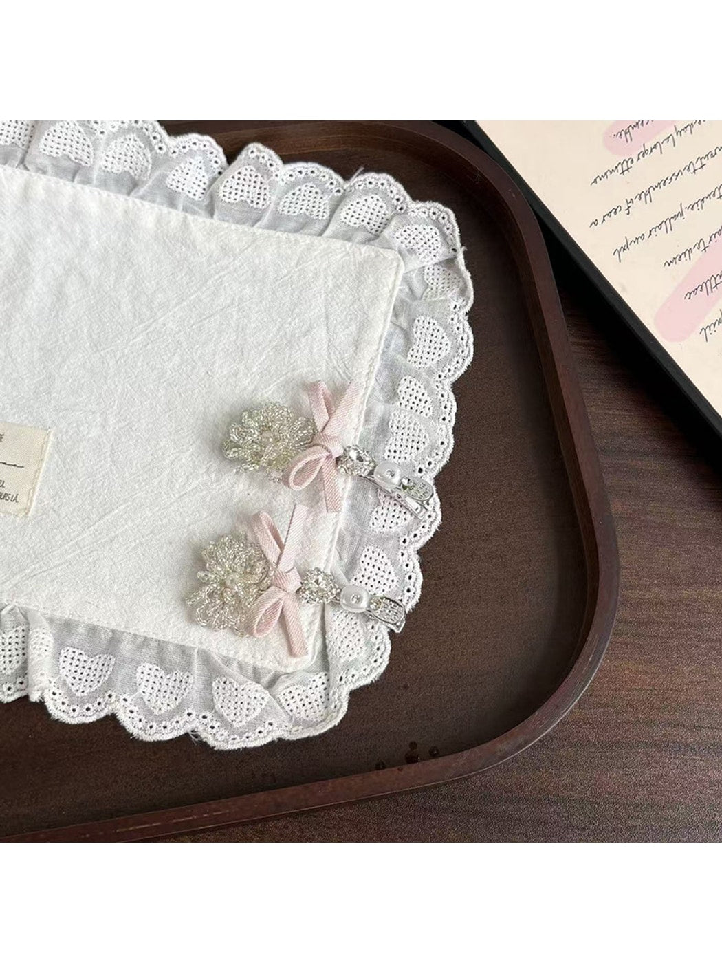 Beau - Sweet Bow Side Hair Styling Hair Clip