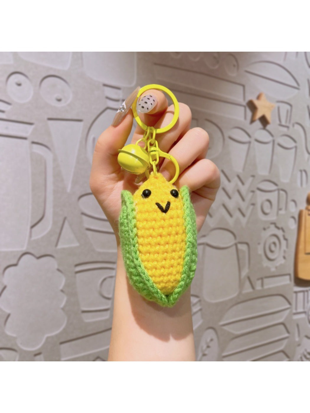 Keypus - Crochet Fruit Vegetable Keychain