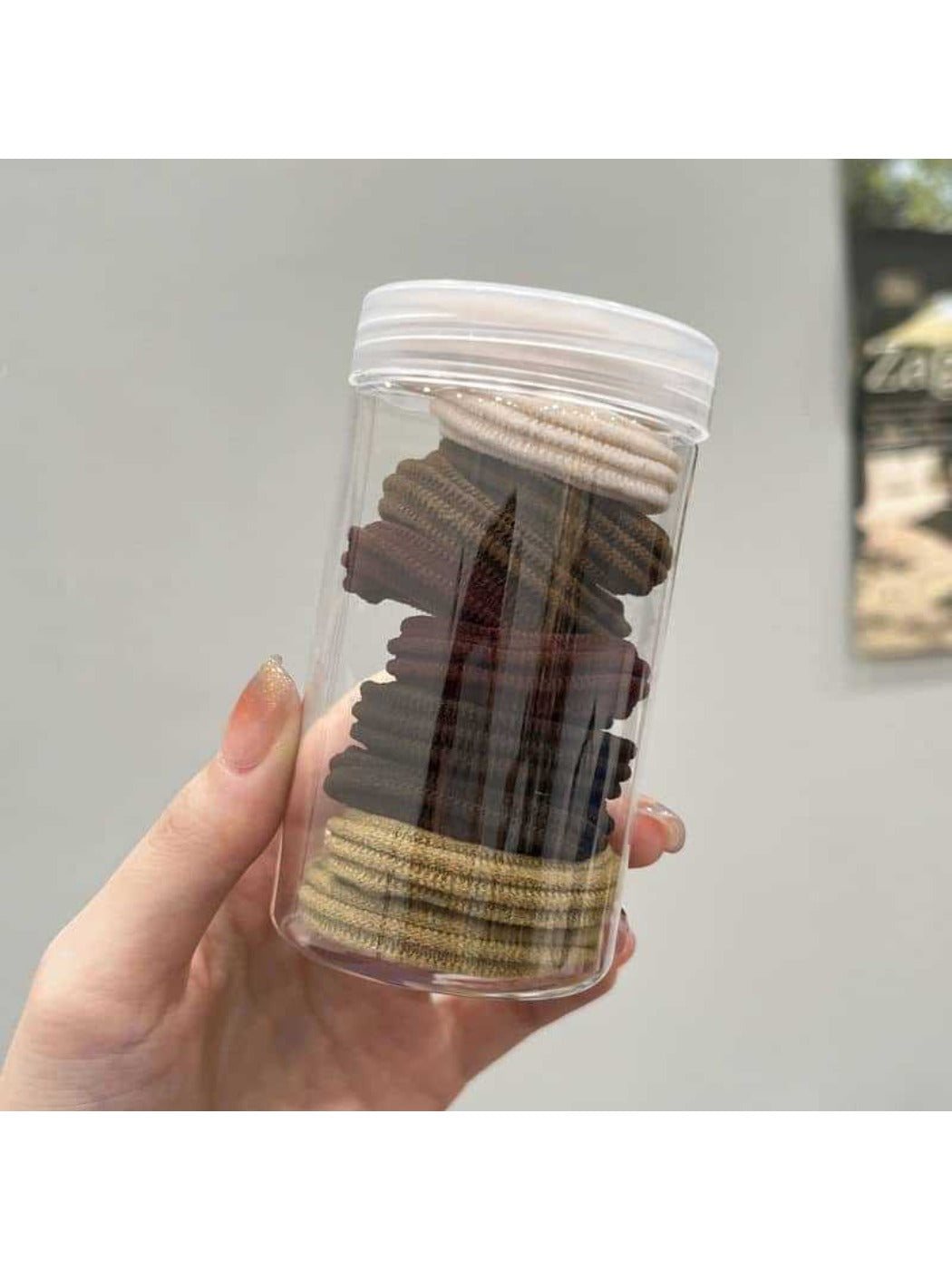 Gifty - 10 Pack High Elasticity Seamless Hair Ties