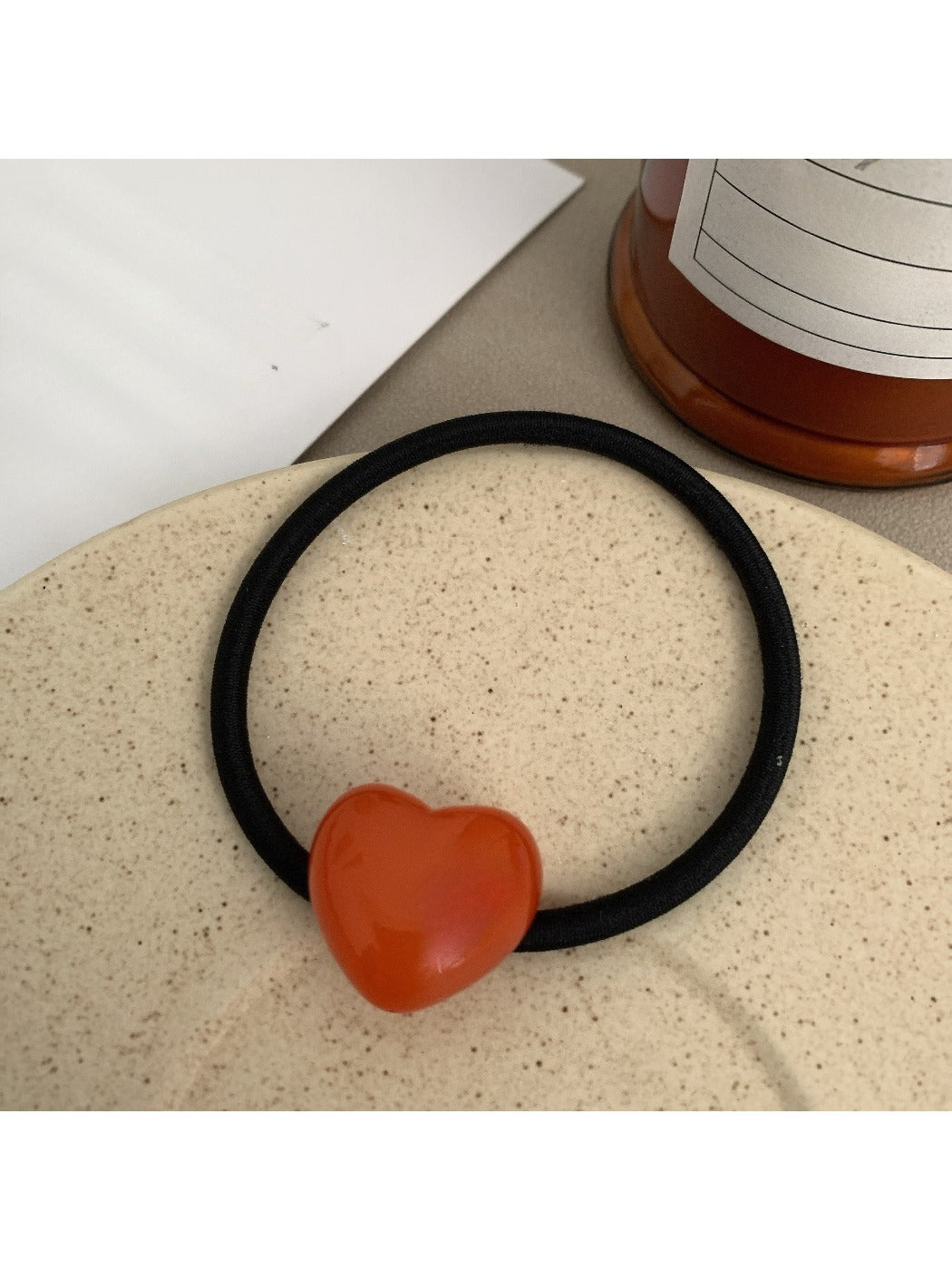 Gifty - Heart-Shaped High-Stretch Hair Tie