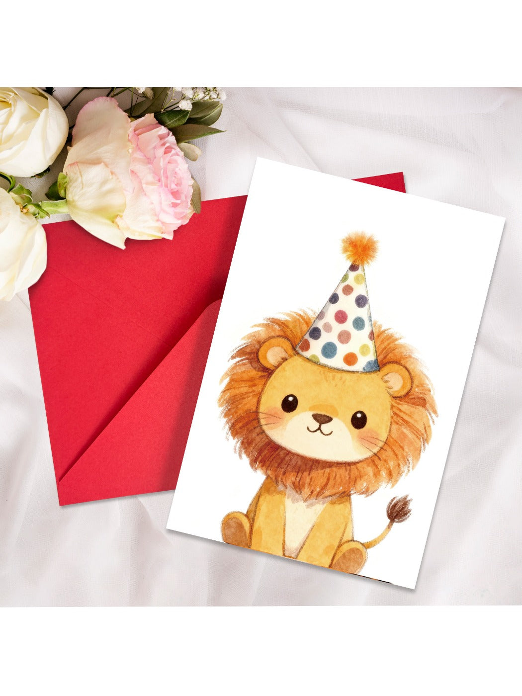 Carduria - Animal Themed Birthday Card