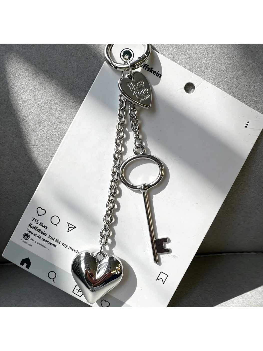 Keypus - Decorative Alloy Bag Charm Pendant Keychain
