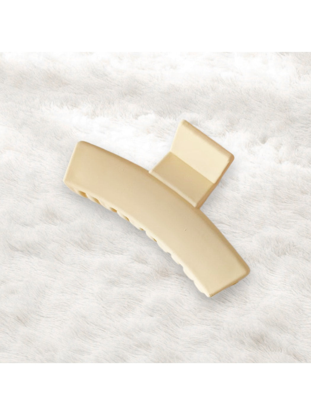 Beau - Minimalist Square Shape Plastic Hair Claw Clip