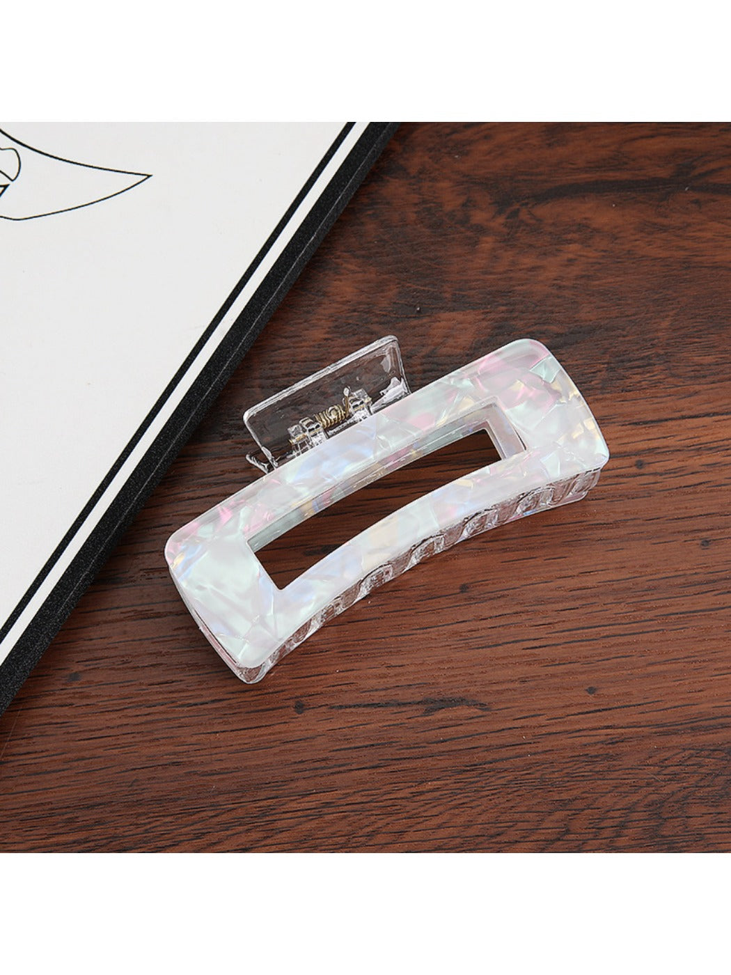 Beau - Pastel Square Claw Clip