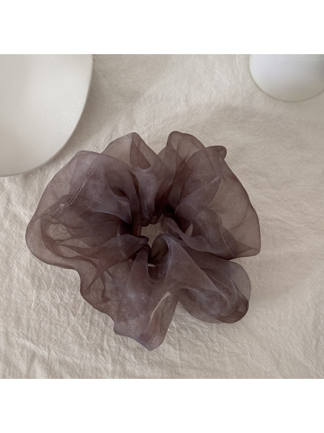 Gifty - High Stretch Mesh Polyester Round Scrunchie